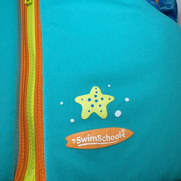 Swim Schools Deluxe Trainer Blue Sharks Level 2 Ages 4-6 Years New without Tags - Picture 3 of 11